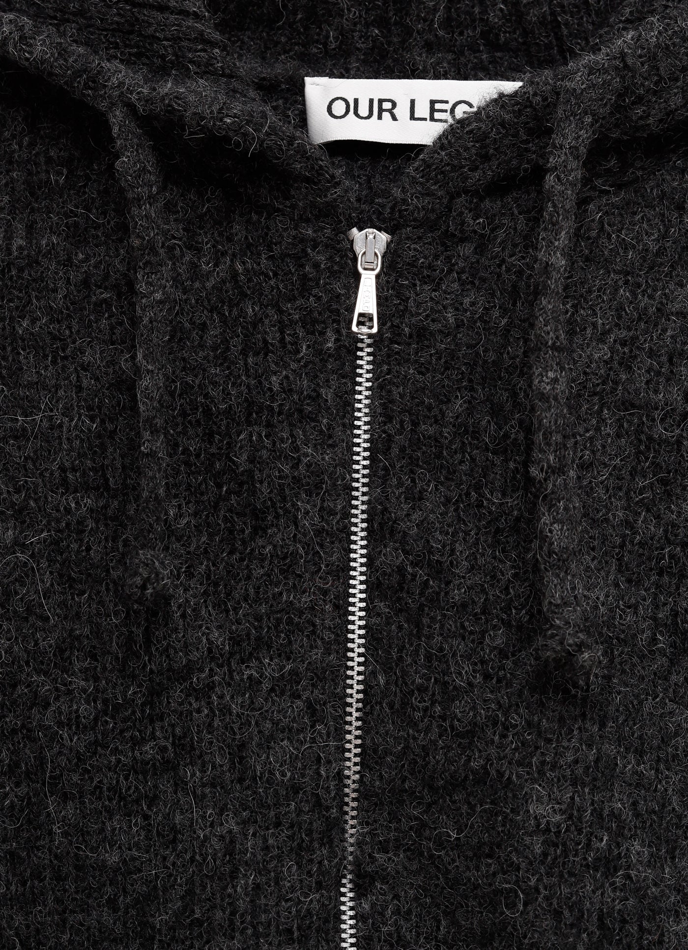 Sudadera de punto con capucha para mujer