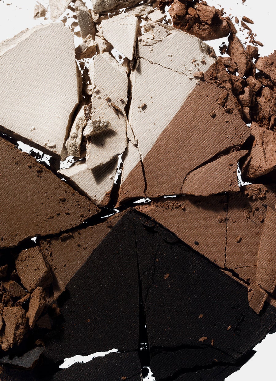 Paleta de sombra de ojos y cejas